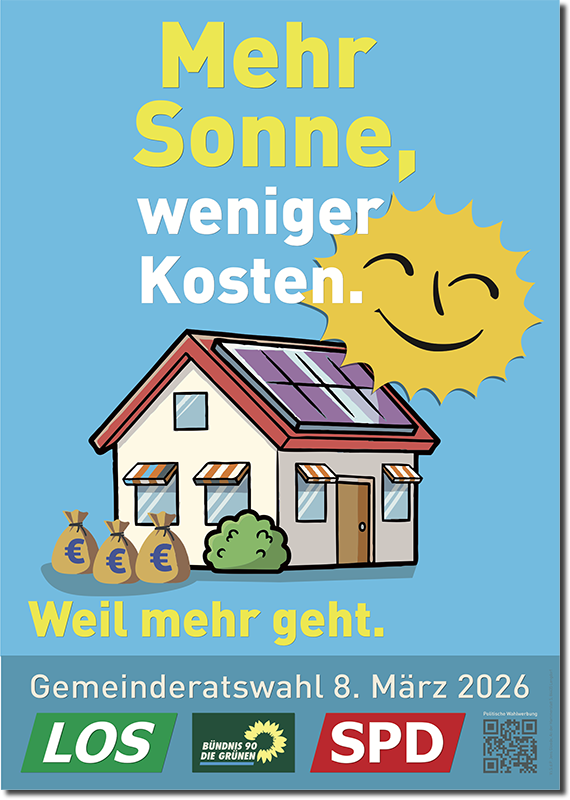 Mehr Sonne, weniger Kosten